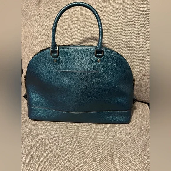Coach Sierra Teal dome satchel - Picture 2 of 14